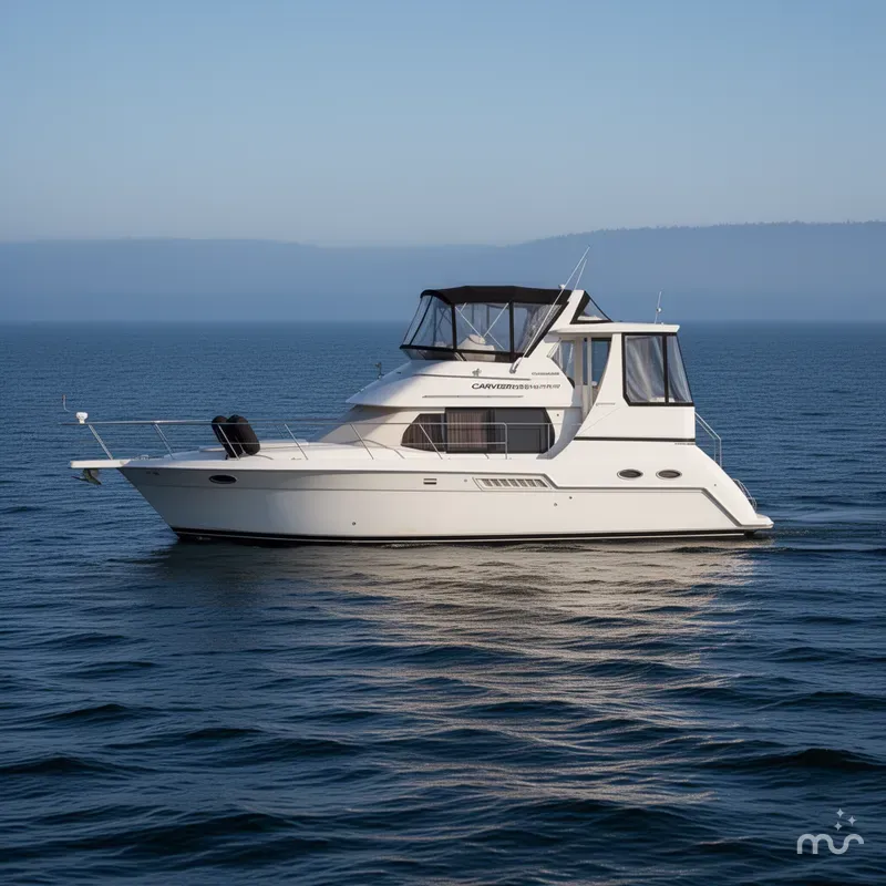 Slide: The Image of Carver 356 Motor Yacht 2003 - 1