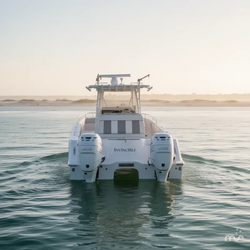 Slide: The Image of Invincible 33 Catamaran 2022 - 3