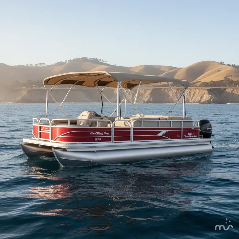 Slide: The Image of Sun Tracker Fishin' Barge 24 DLX 2019 - 0