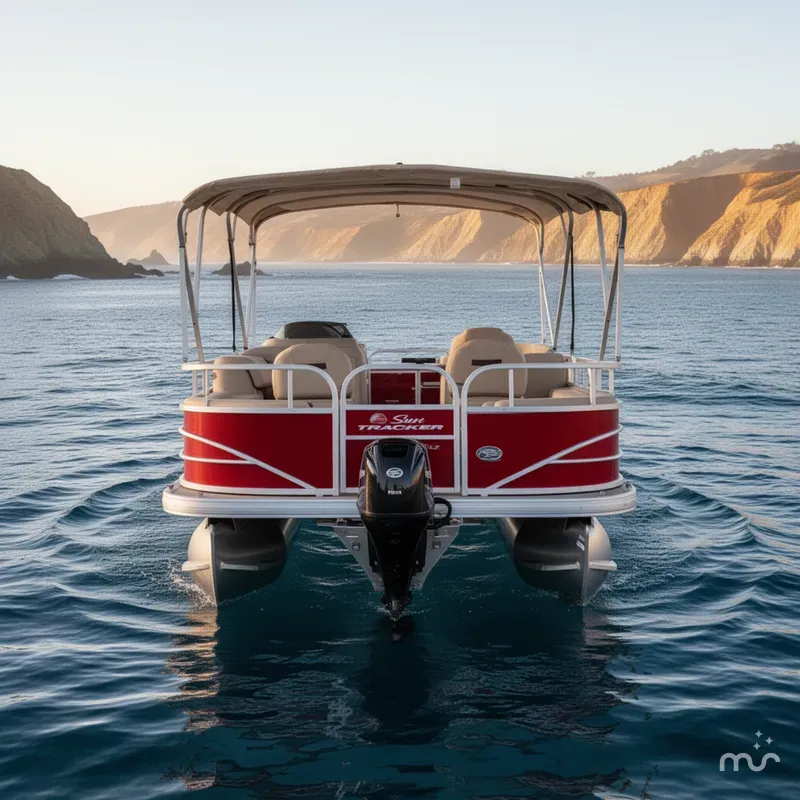 Slide: The Image of Sun Tracker Fishin' Barge 24 DLX 2019 - 2