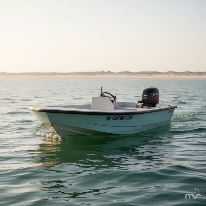 Slide: The Image of Bay Craft 18 SKIFF 1999 - 1