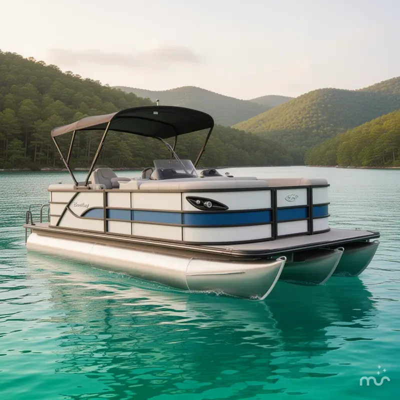 The Image of Bentley Pontoons Legacy 243 Navigator Dual Captain Full Tube Ext 2025 - 0