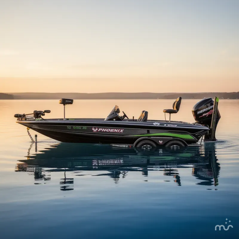 Slide: The Image of Phoenix Bass Boats 920 ProXP 2014 - 1