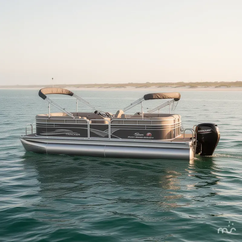 Slide: The Image of Sun Tracker Party Barge 20DLX 2020 - 0