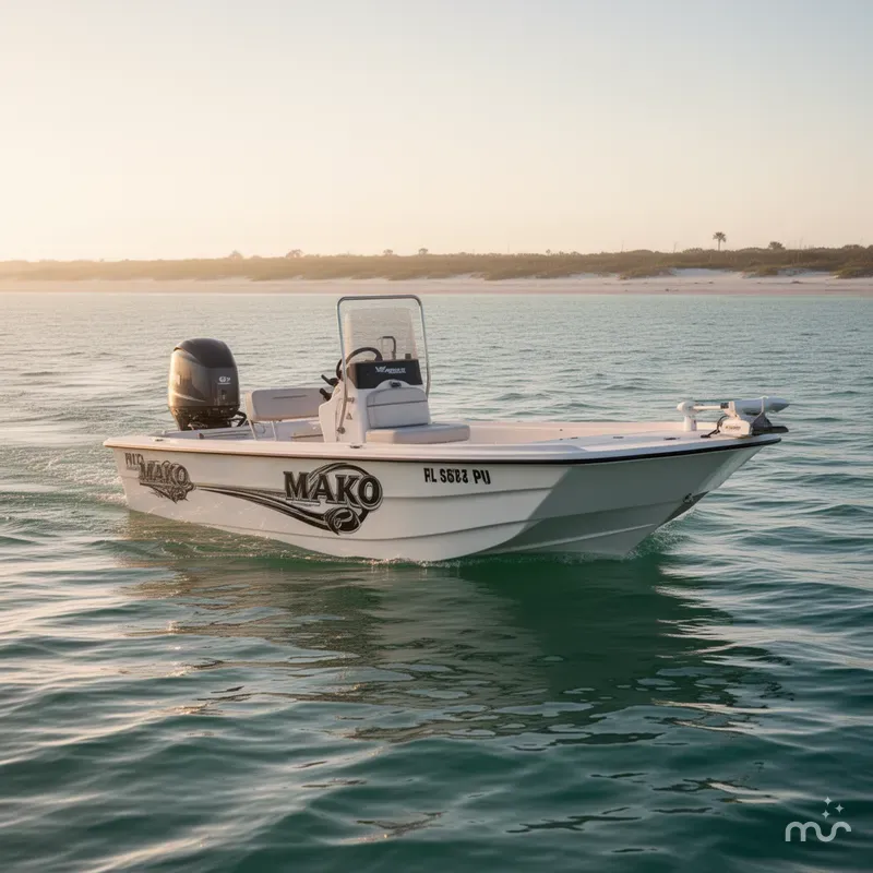 Slide: The Image of Mako Pro 17 Skiff CC 2015 - 2