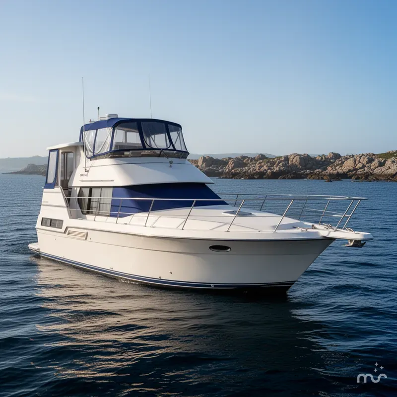 The Image of Carver Yachts 350 Aft Cabin Motor Yacht 1993 - 0