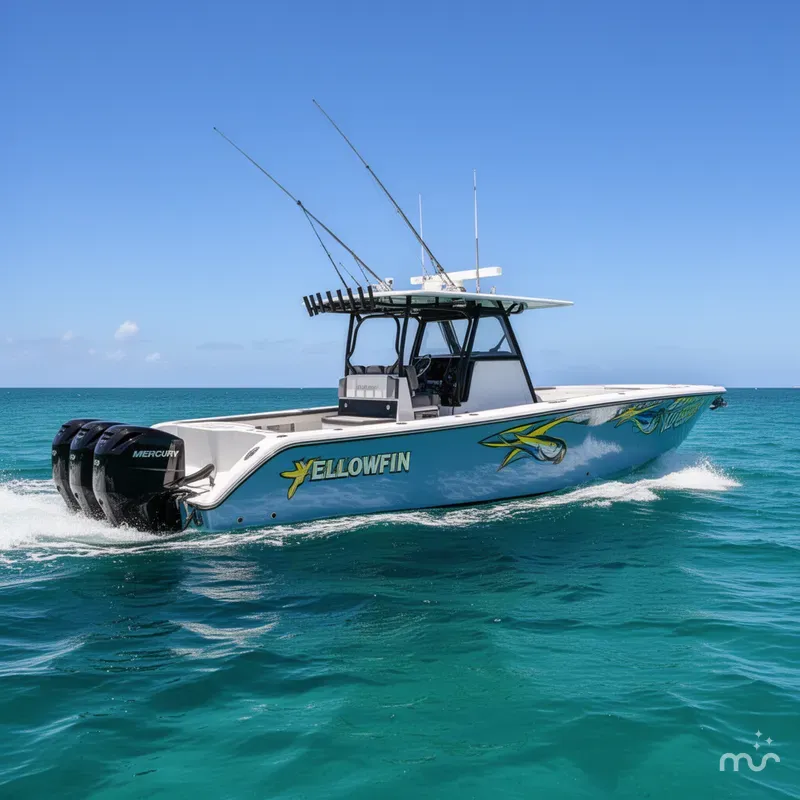Slide: The Image of Yellowfin 39 Offshore 2025 - 0