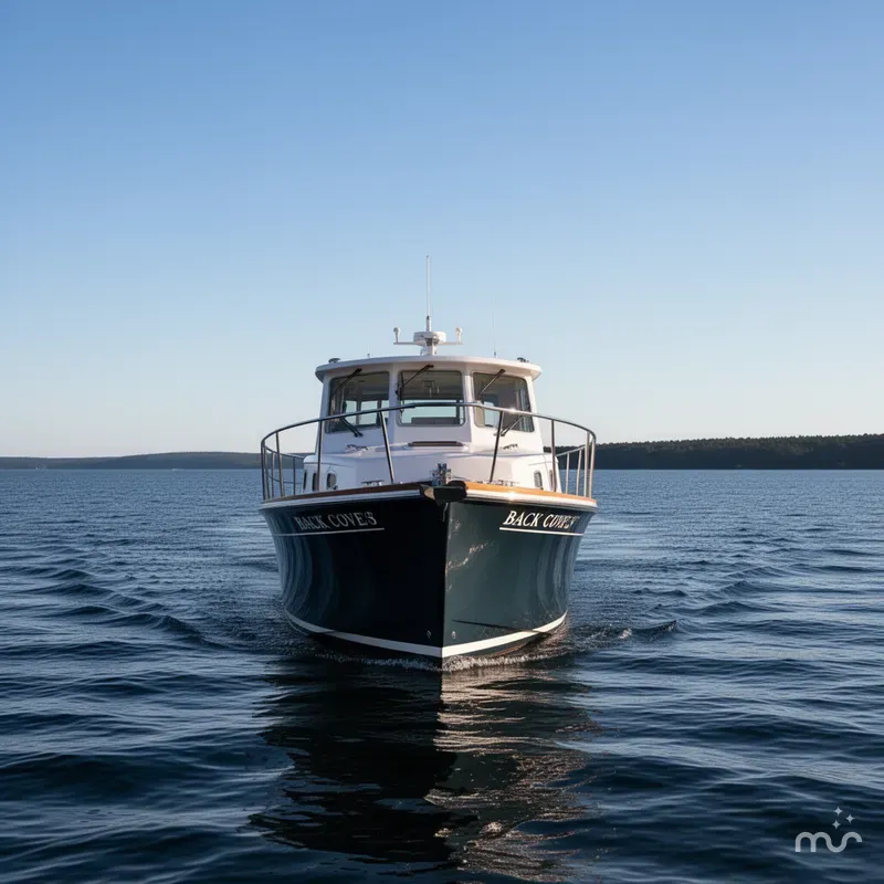 Slide: The Image of Back Cove 33 Express 2008 - 1