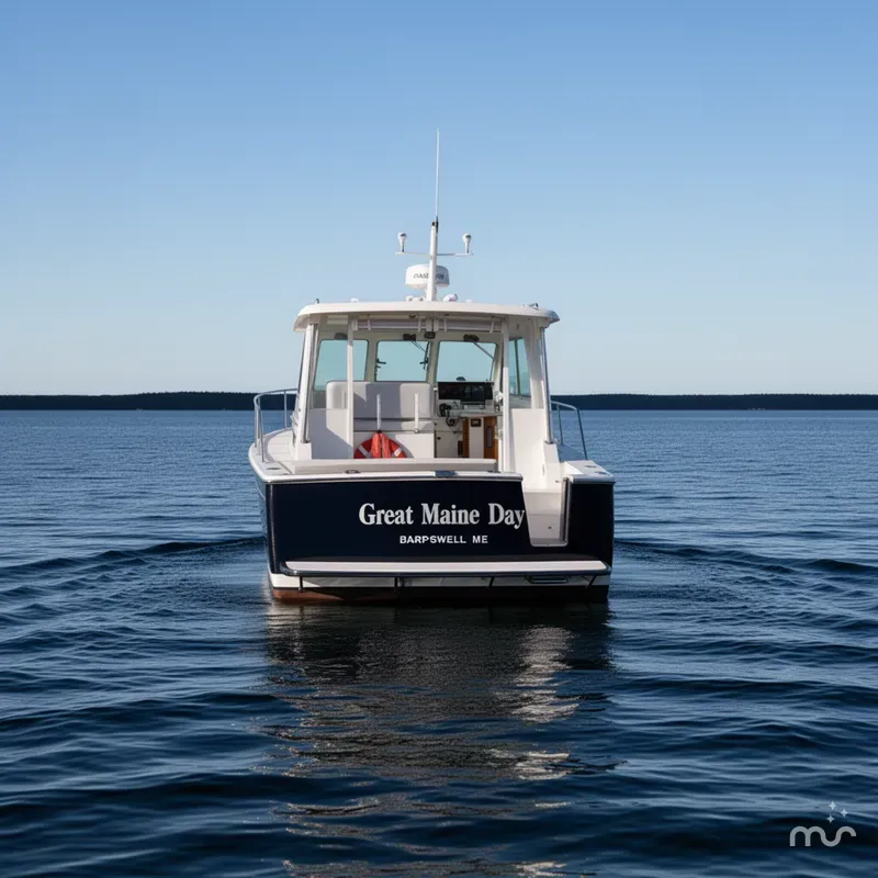 Slide: The Image of Back Cove 33 Express 2008 - 3