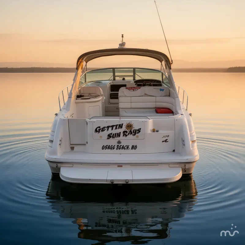 Slide: The Image of Sea Ray 330 Sundancer 1997 - 1