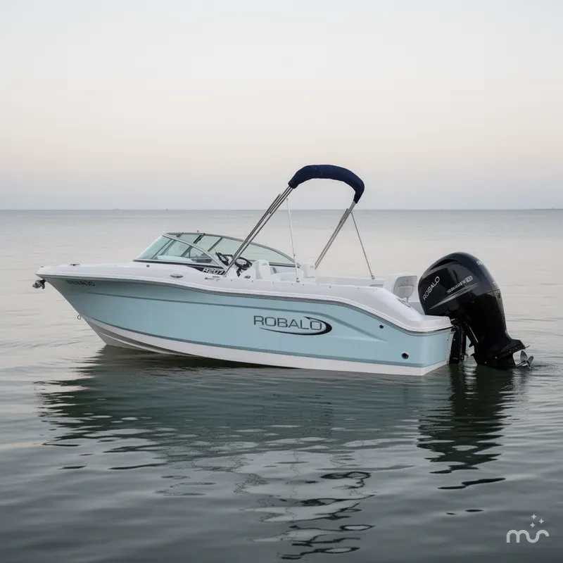Slide: The Image of Robalo R207 Dual Console 2022 - 2