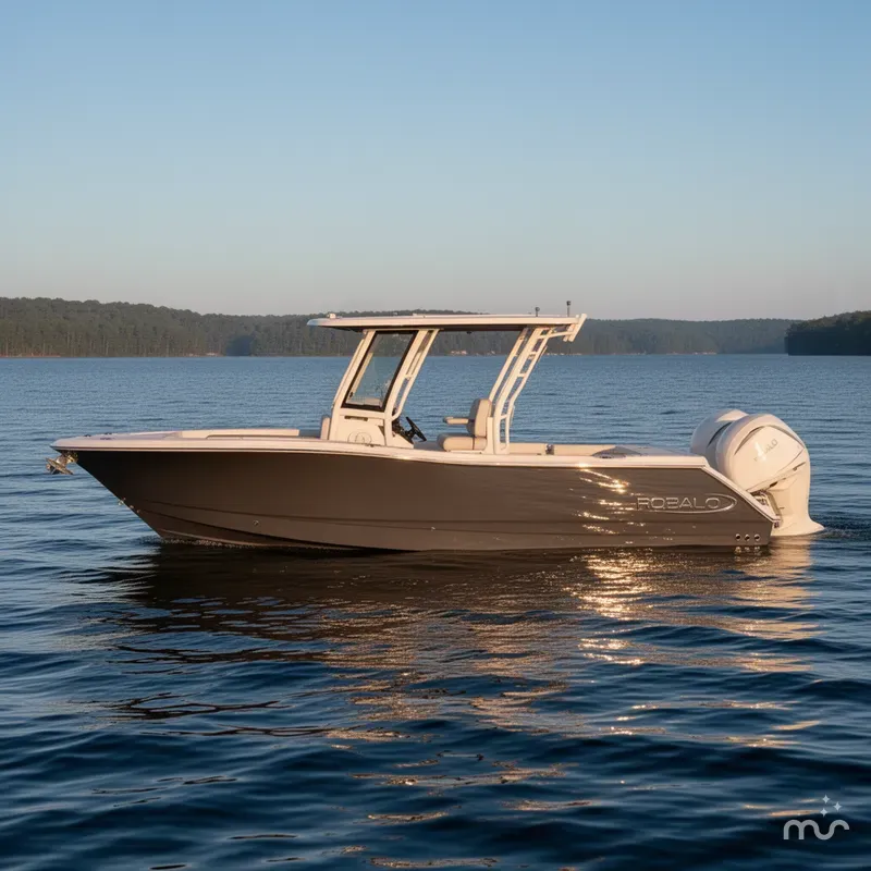 Slide: The Image of Robalo R270 Center Console 2025 - 2