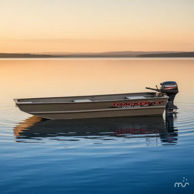 Slide: The Image of Tracker Grizzly 1436 Utility 2025 - 1