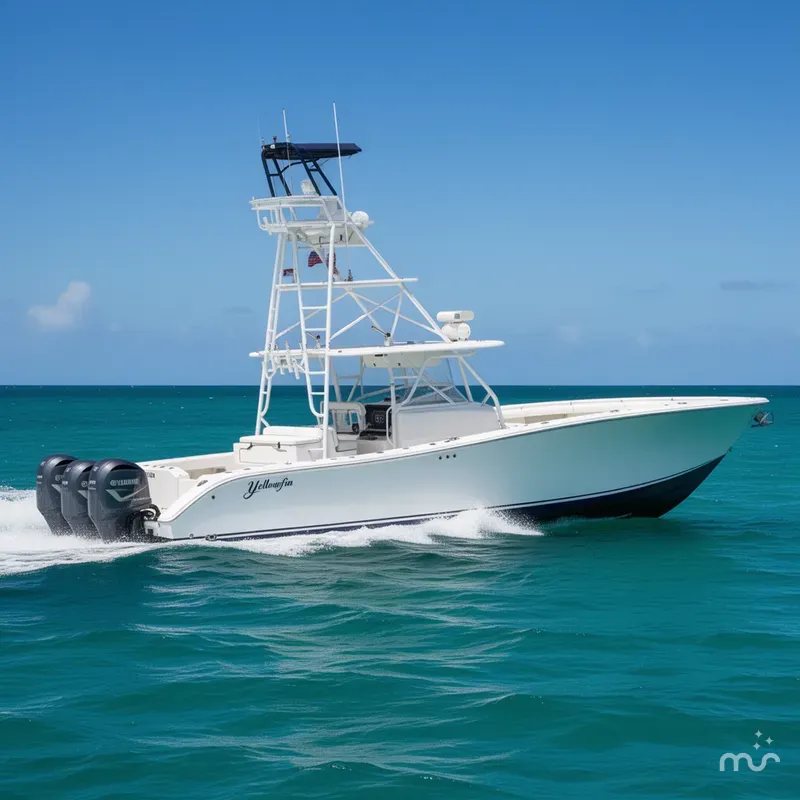 Slide: The Image of Yellowfin 42 Offshore 2011 - 0
