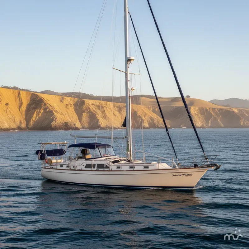 Slide: The Image of Island Packet 485 Center Cockpit 2006 - 0