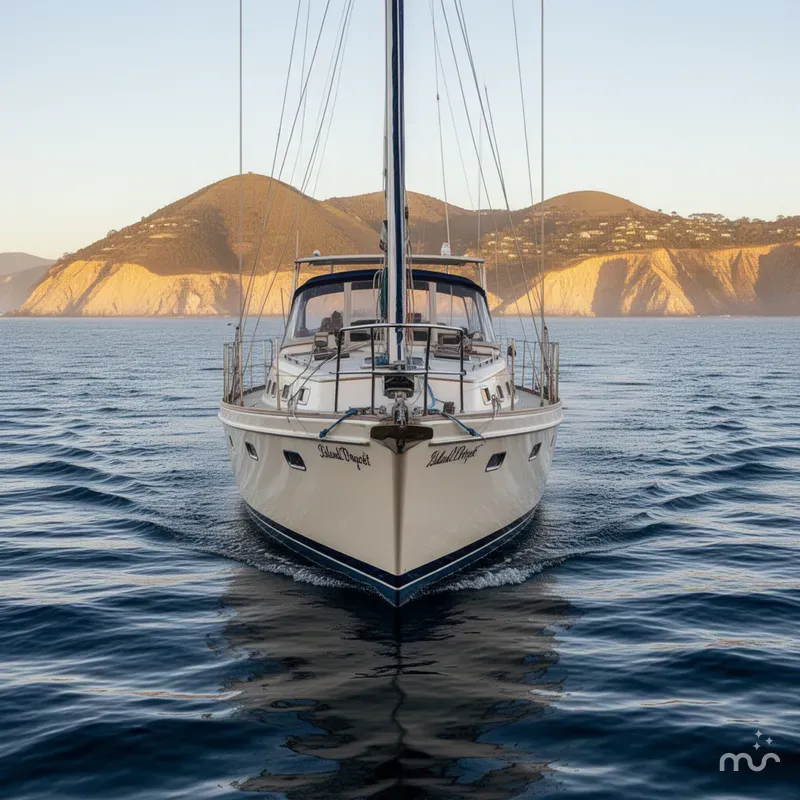 Slide: The Image of Island Packet 485 Center Cockpit 2006 - 3