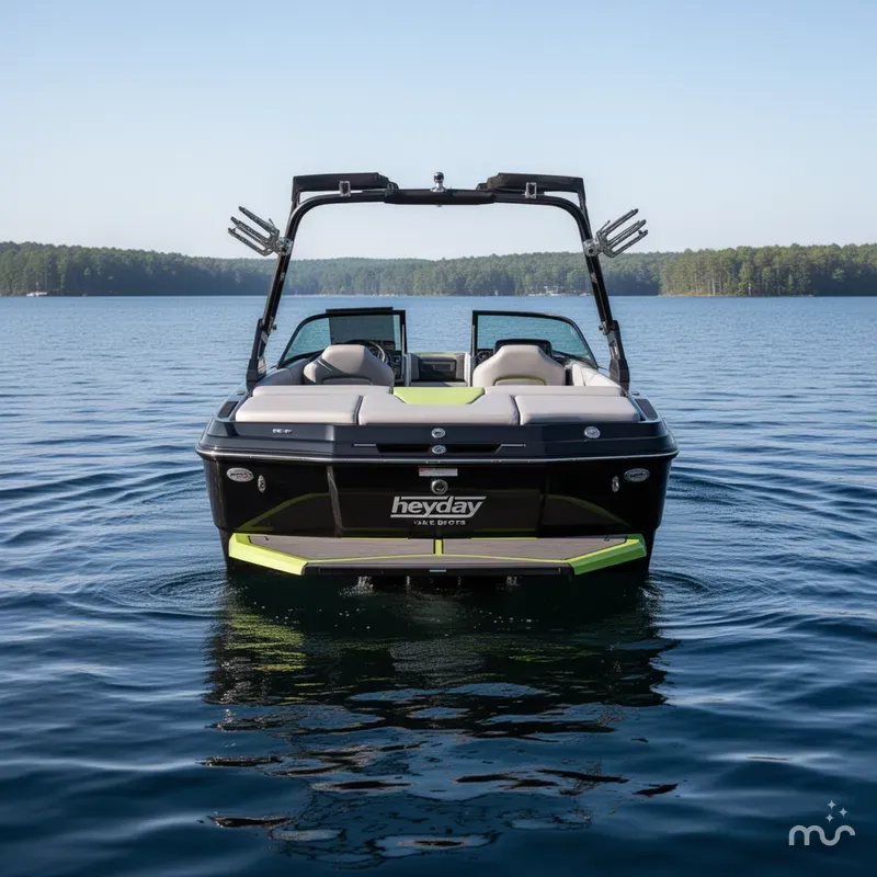 Slide: The Image of Heyday Wake Boats WT-1 2017 - 2