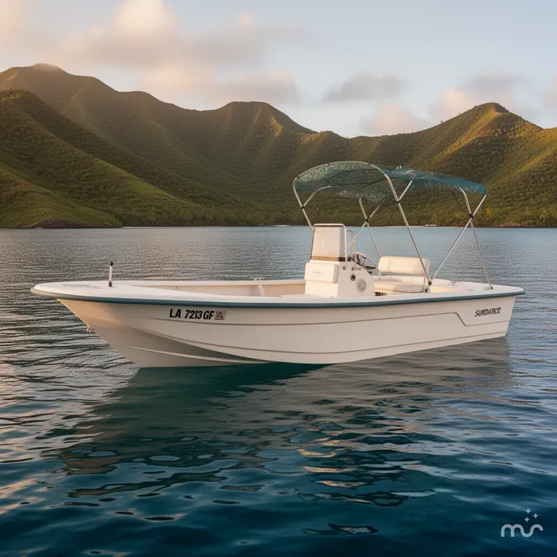 The Image of Sundance 20 Bay Skiff 2007 - 0