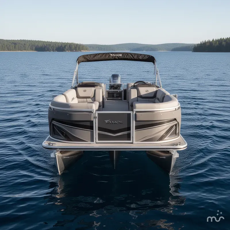 Slide: The Image of Tahoe Geofish 2385 Rear Fish & Honda 4-Stroke EFI 2025 - 1