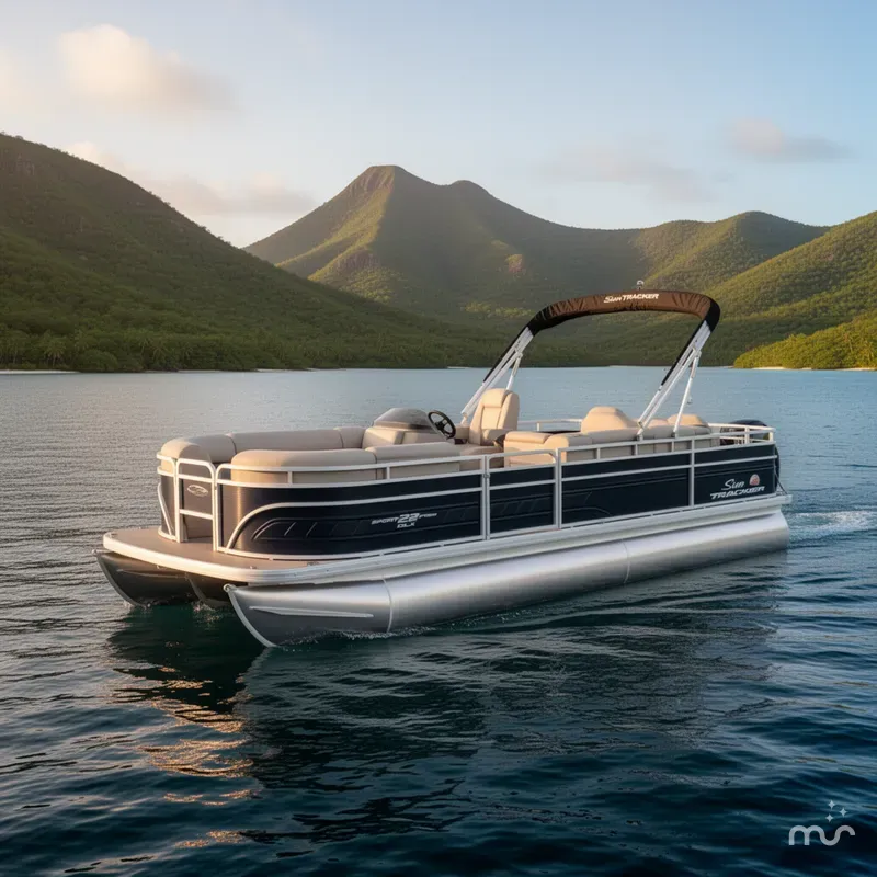 Slide: The Image of Sun Tracker SportFish 22 DLX 2025 - 4