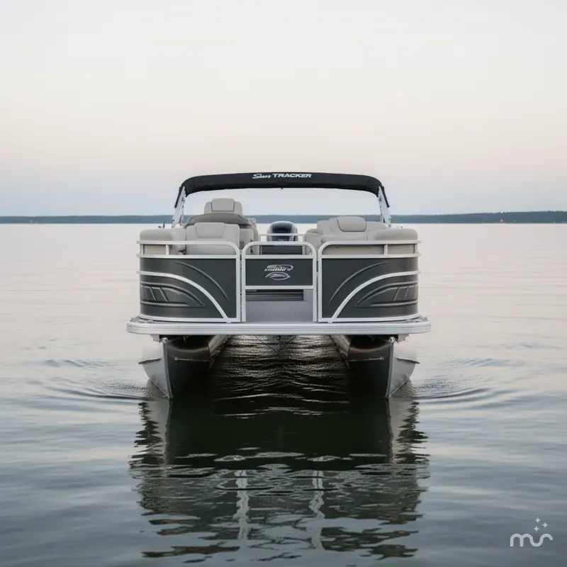 Slide: The Image of Sun Tracker Fishin' Barge 22 DLX 2024 - 1