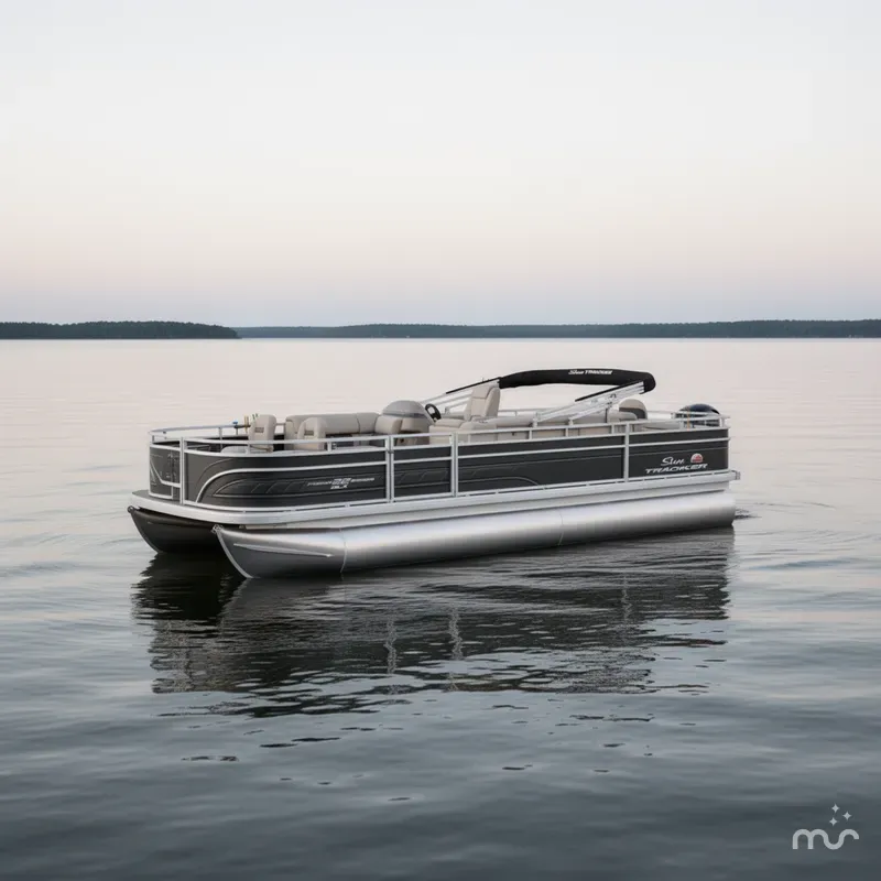 Slide: The Image of Sun Tracker Fishin' Barge 22 DLX 2024 - 2