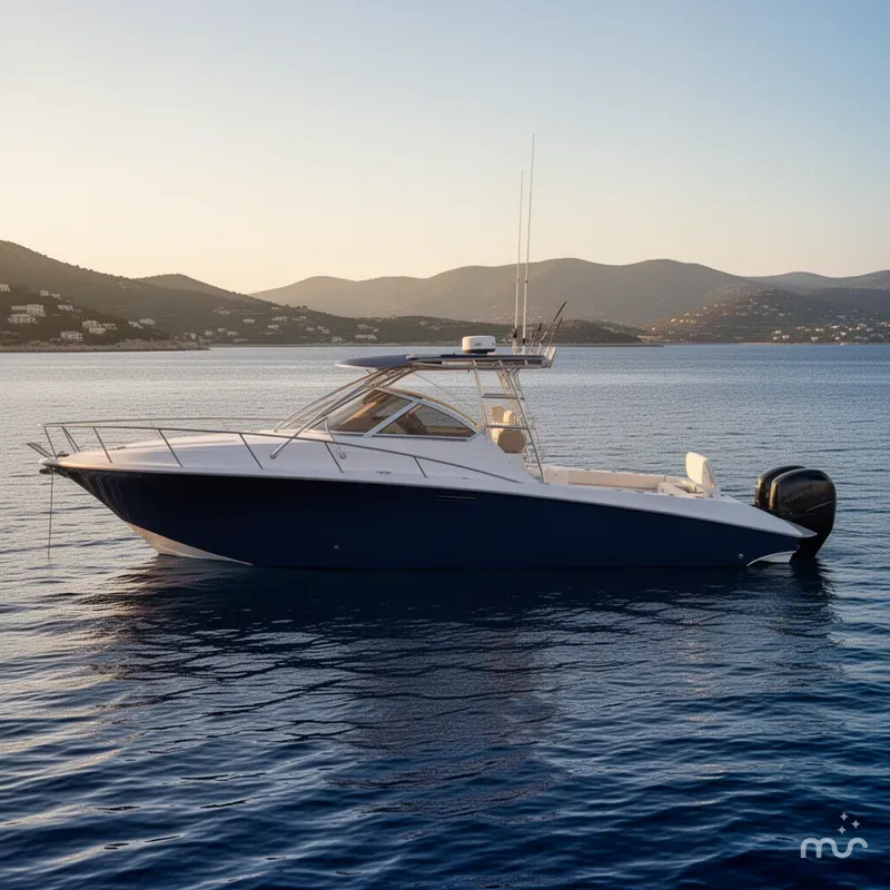 Slide: The Image of Fountain 33 Sportfish Cruiser 2008 - 2