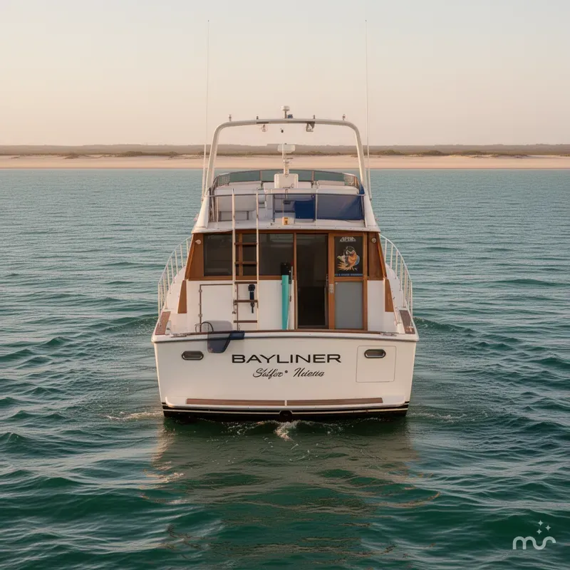 Slide: The Image of Bayliner 3888 Motoryacht 1993 - 1