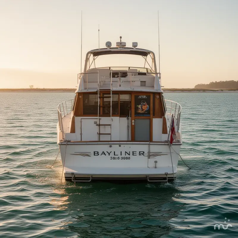 Slide: The Image of Bayliner 3888 Motoryacht 1993 - 2