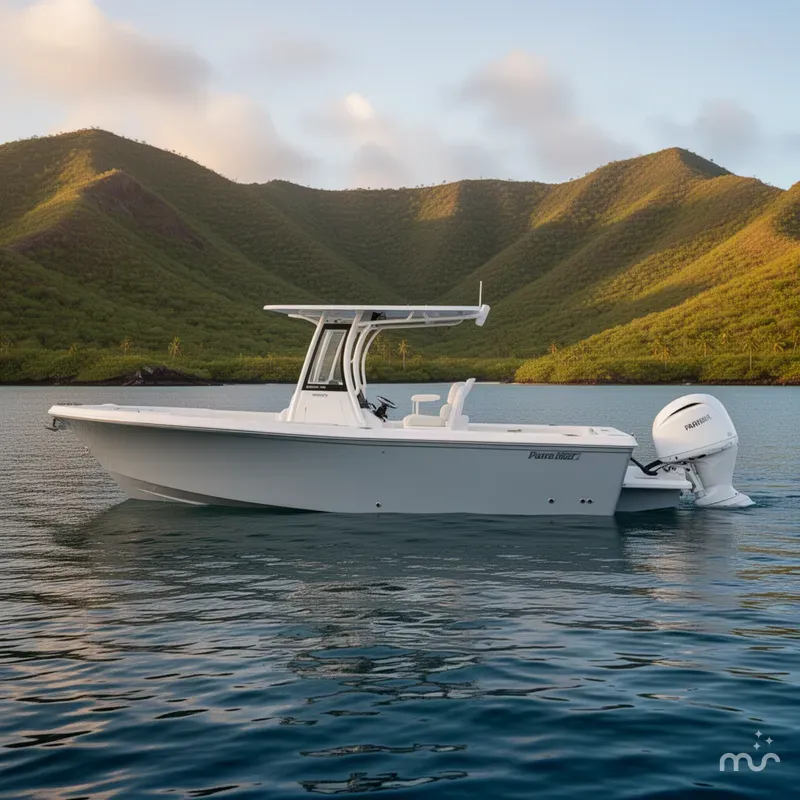Slide: The Image of Parker Marine 2600 Center Console 2025 - 2