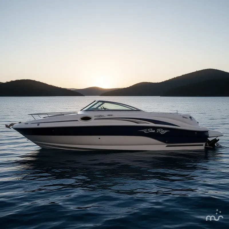 Slide: The Image of Sea Ray 240 Sundeck 2003 - 2