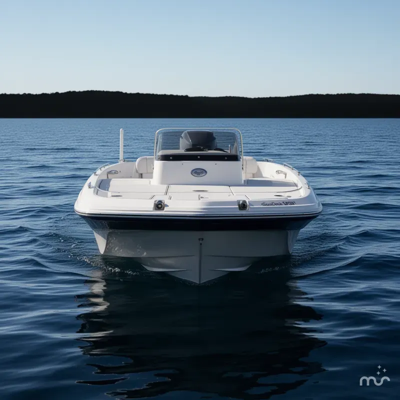 Slide: The Image of Hurricane SunDeck Sport 201 OB 2012 - 1