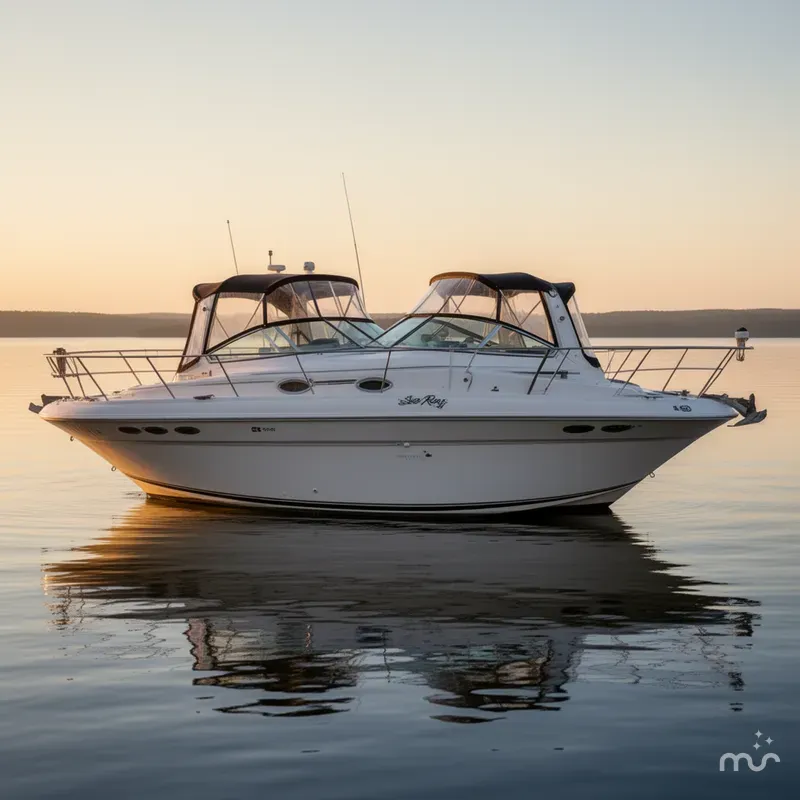 Slide: The Image of Sea Ray 340 Sundancer 1999 - 0