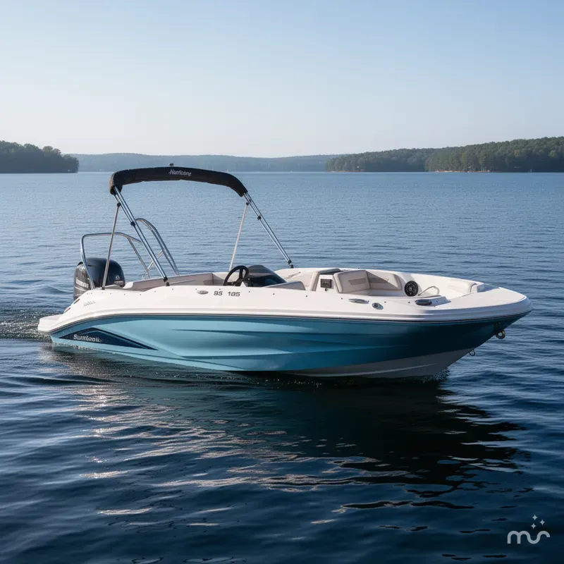 Slide: The Image of Hurricane SunDeck Sport 185 OB 2025 - 0