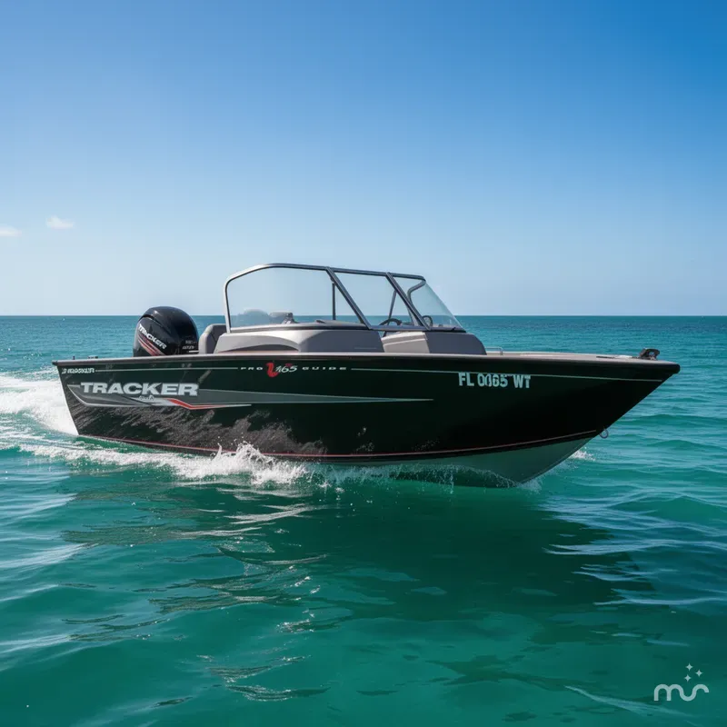 Slide: The Image of Tracker Pro Guide™ V-165 WT 2019 - 0