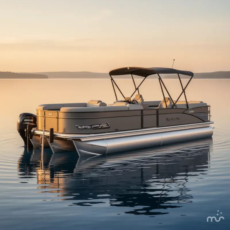 Slide: The Image of Avalon 2585 Catalina Quad Lounger 2025 - 0