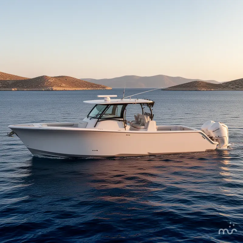 Slide: The Image of Front Runner 39 Center Console 2023 - 2