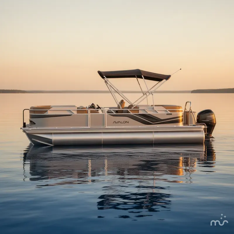 Slide: The Image of Avalon 2380 Venture Quad Lounger 2025 - 1