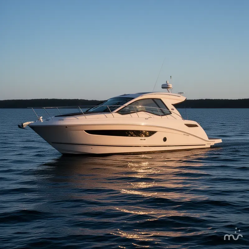 Slide: The Image of Sea Ray Sundancer 350 Coupe 2019 - 2