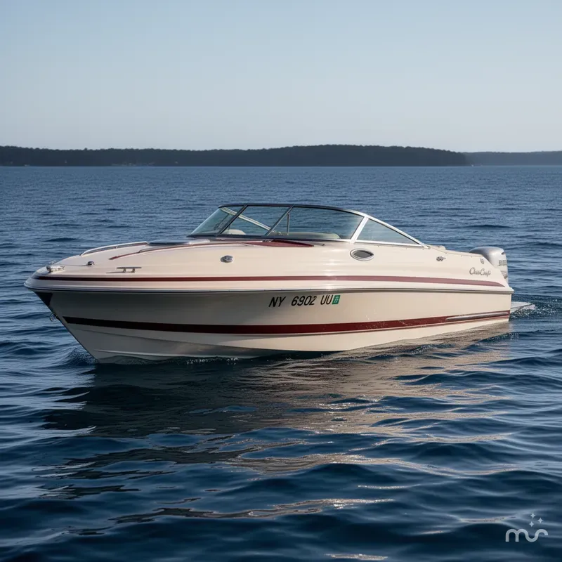 Slide: The Image of Chris-Craft 232 Sport Deck 2000 - 0