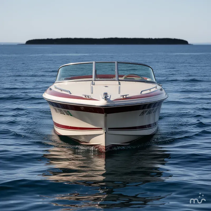 Slide: The Image of Chris-Craft 232 Sport Deck 2000 - 1