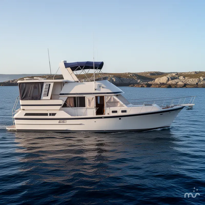 Slide: The Image of Jefferson 42 SE Sundeck Motor Yacht 1989 - 2