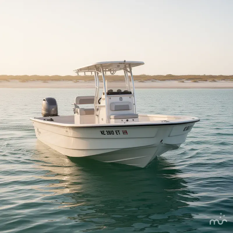 Slide: The Image of KenCraft Bay Rider Skiff 2460 2021 - 2