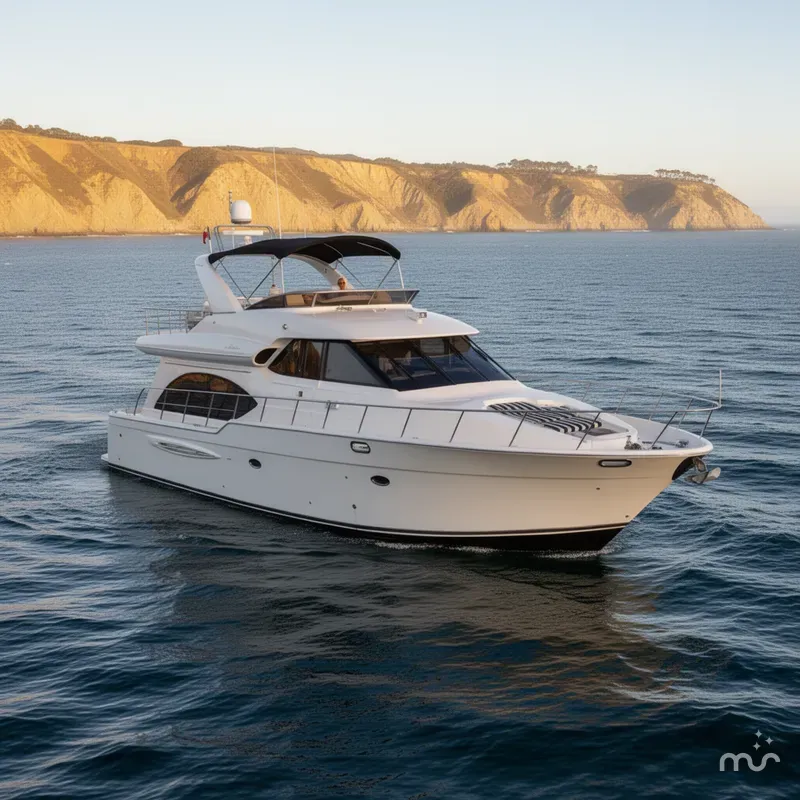 Slide: The Image of Meridian 580 Pilothouse 2004 - 0