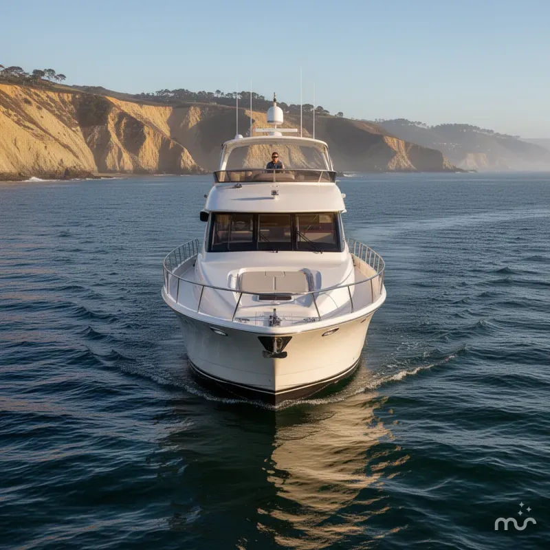 Slide: The Image of Meridian 580 Pilothouse 2004 - 1