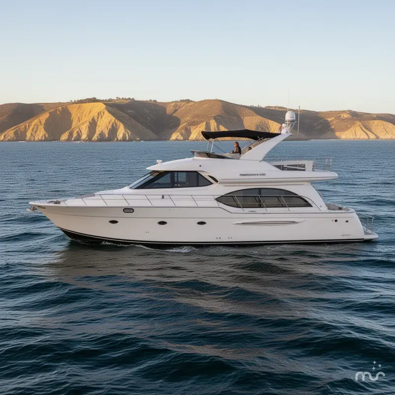 Slide: The Image of Meridian 580 Pilothouse 2004 - 2