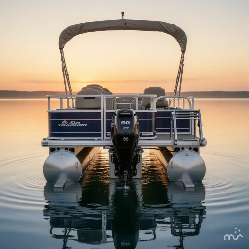 Slide: The Image of Sun Tracker Bass Buggy 18 DLX w/60HP CT 4 Stroke 2025 - 3