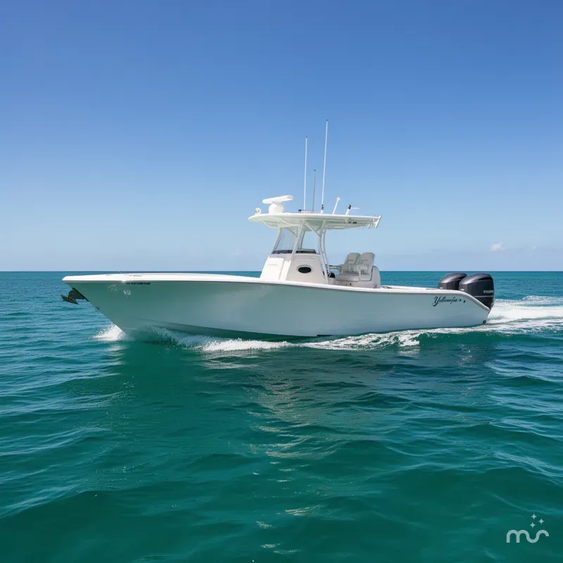 Slide: The Image of Yellowfin 32 Offshore 2014 - 0