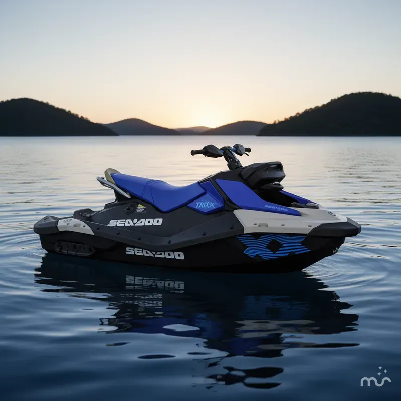 Slide: The Image of Sea-Doo Spark Trixx For 3 Rotax 900 ACE - 90 Ibr A 2025 - 2