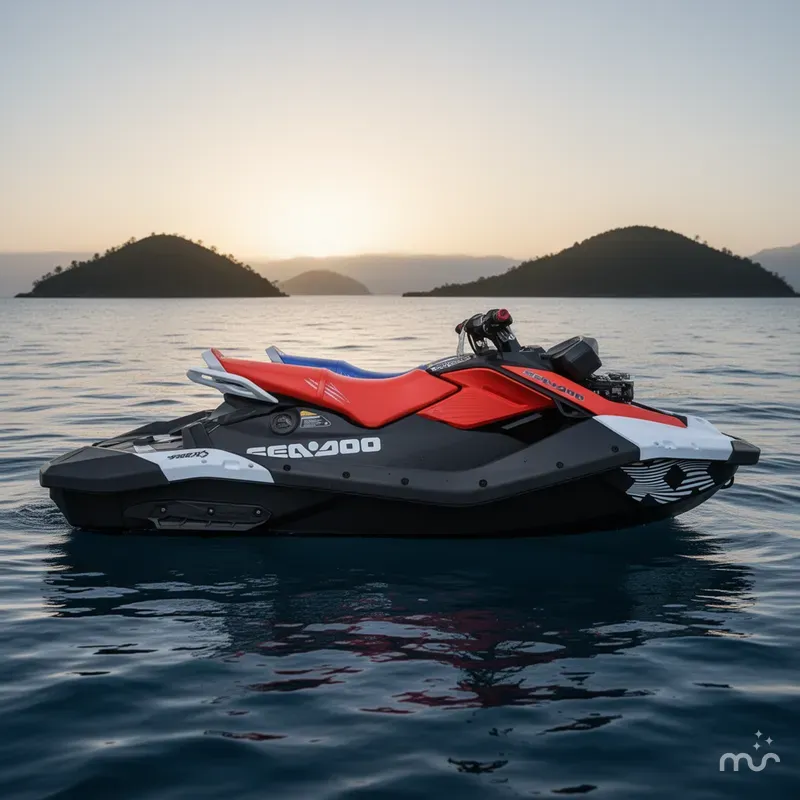 Slide: The Image of Sea-Doo Spark Trixx For 3 Rotax 900 ACE - 90 Ibr A 2025 - 0